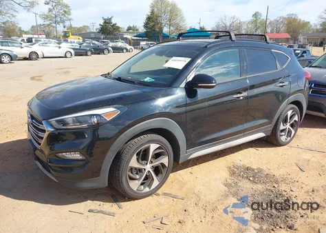 2017 Hyundai Tucson Limited z USA, uszkodzony, nr VIN KM8J3CA20HU385489